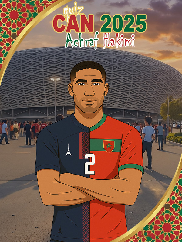 Quiz CAN 2025 : Achraf Hakimi