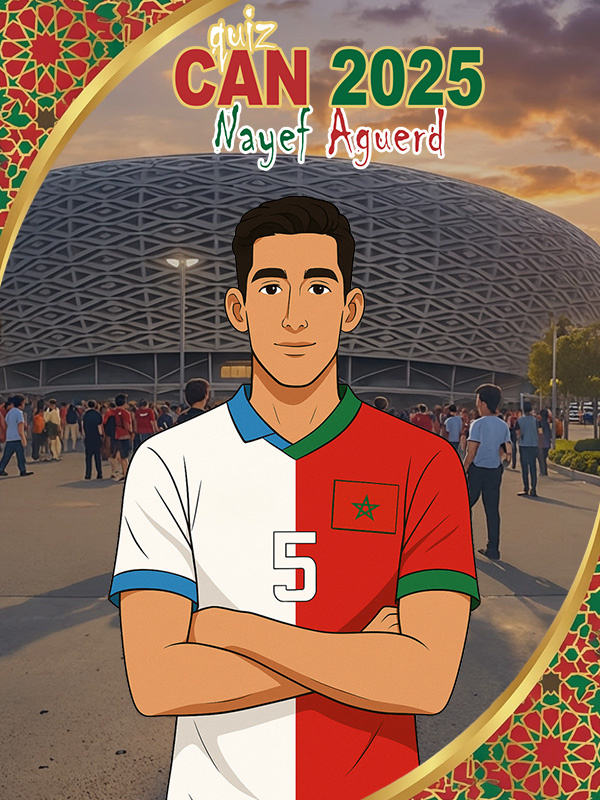 Quiz CAN 2025 : Nayef Aguerd