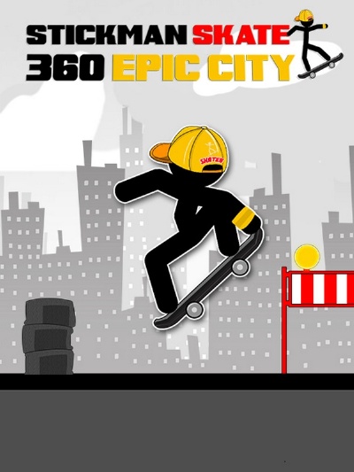 Stickman Skate : 360 Epic City
